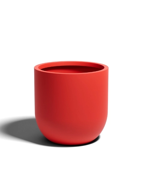 Duża czerwona donica Primo 70